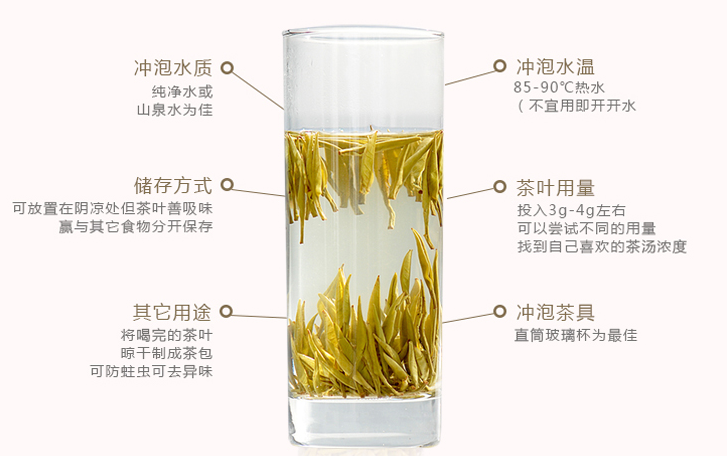 黃茶的正確沖泡方法_沖泡黃茶的茶水比例