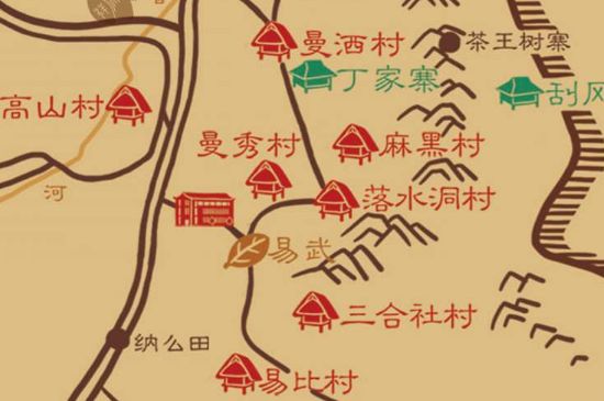 易武七村八寨 易武正山是哪里？