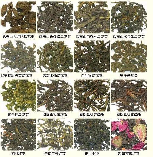 中國(guó)各種茶，看看您喝過(guò)多少