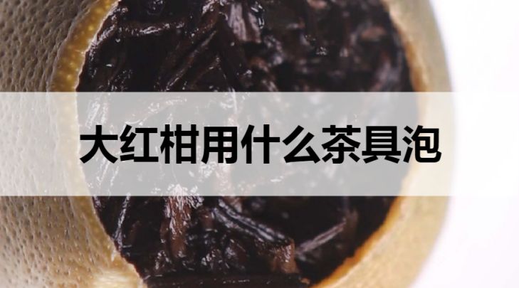 大紅柑普洱茶用什么茶具泡？