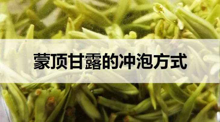 蒙頂甘露的沖泡方式