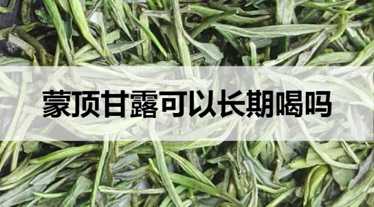 蒙頂甘露可以長期喝嗎？