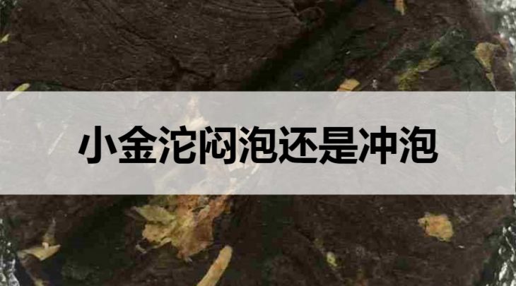 小金沱是沖泡還是悶泡？